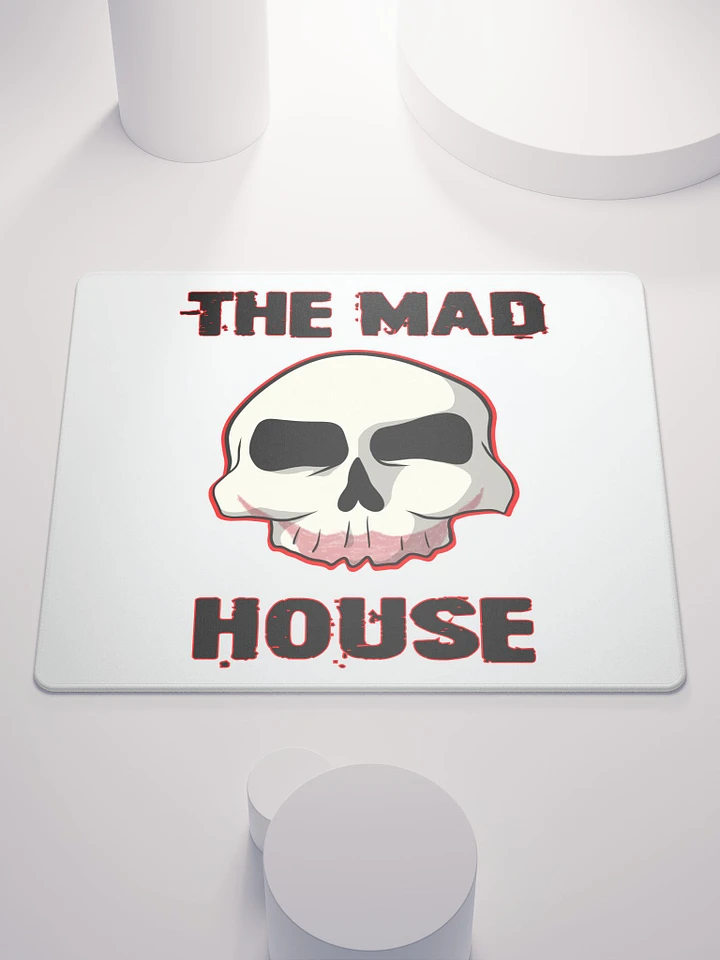 The Mad House Skull Mouse Pad product image (1)