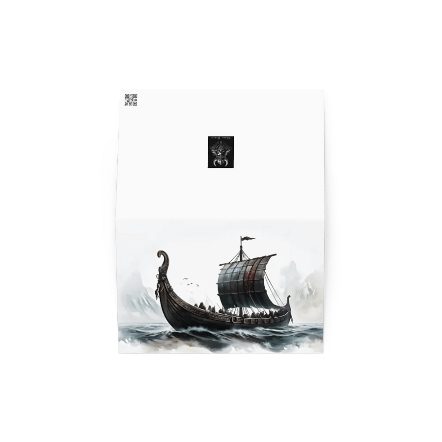 Greeting Card - Longship product image (5)