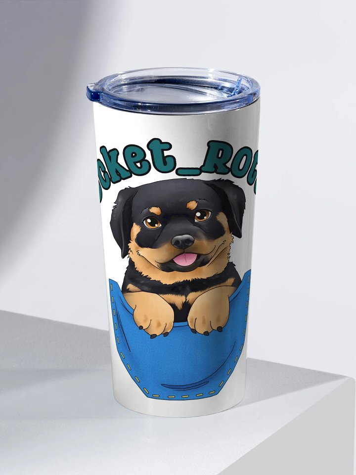 Pocket Rottie Stainless Steel Tumbler product image (2)