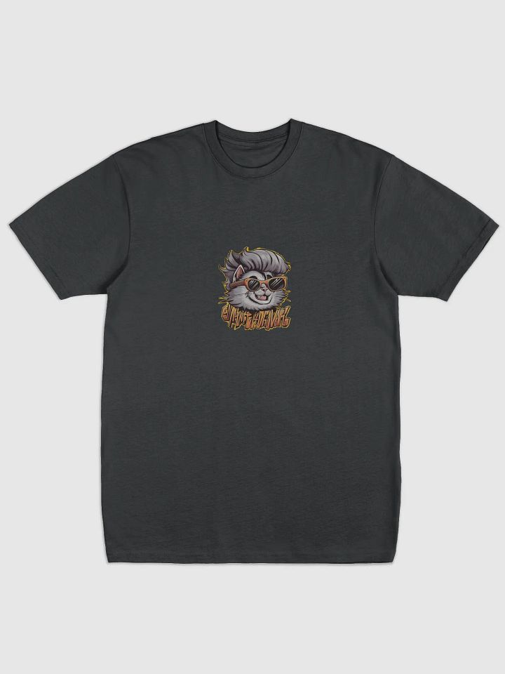cute cat with a rock hairstyle T-Shirt product image (2)