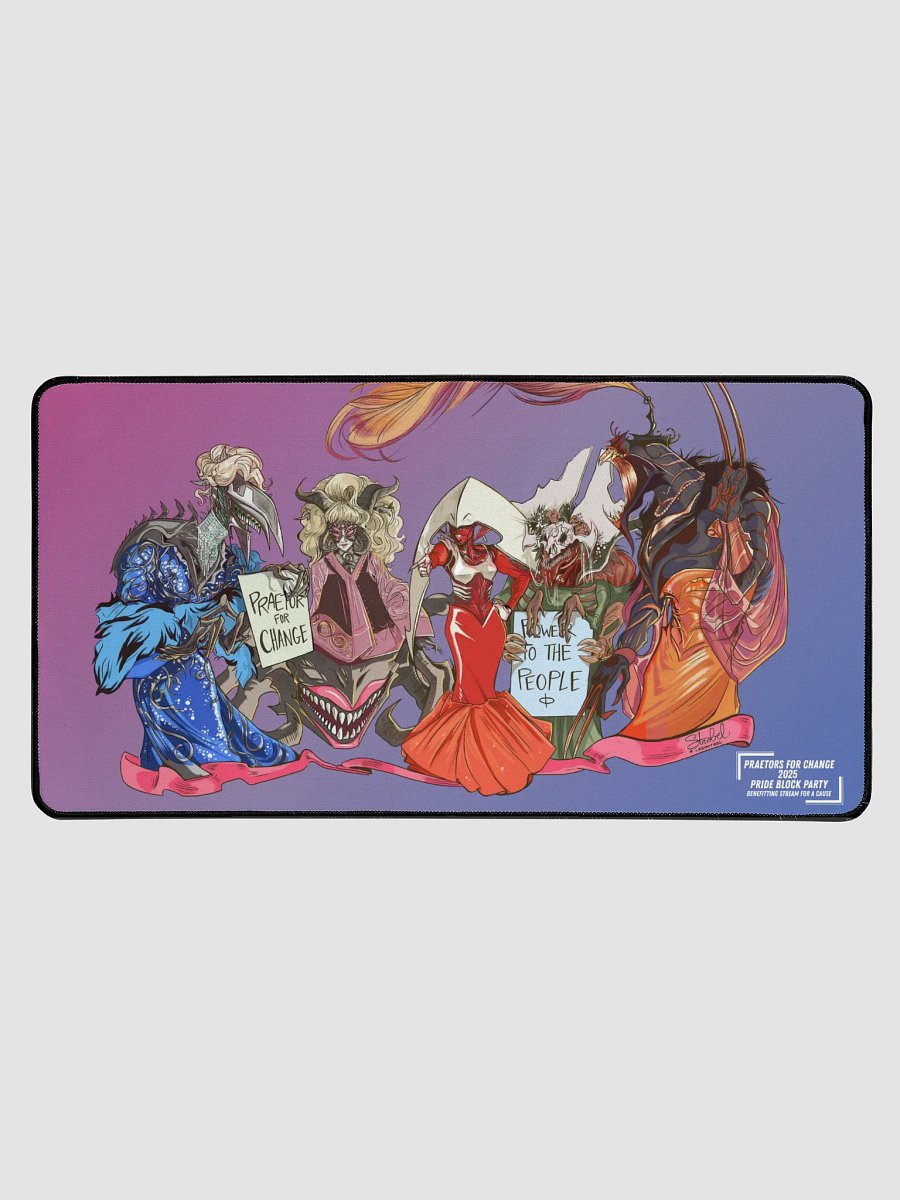 Praetor Pride Playmat/Deskmat -- Bisexual Flag product image (1)