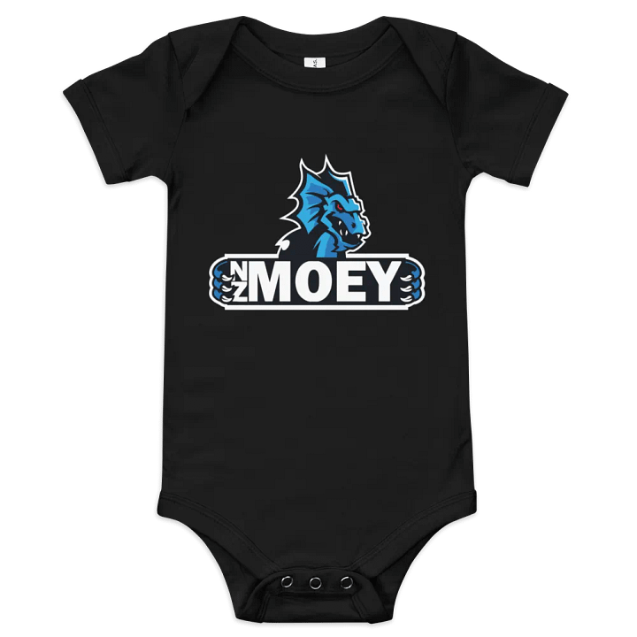 NZMOEY Logo Bella+Canvas Baby Short Sleeve One Piece product image (1)
