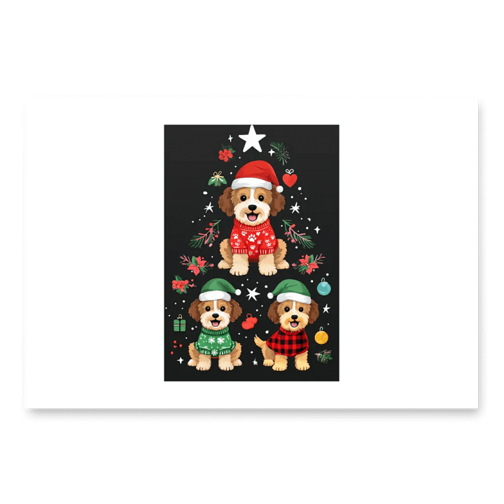 Festive Paws Wrapping Paper Set product image (1)