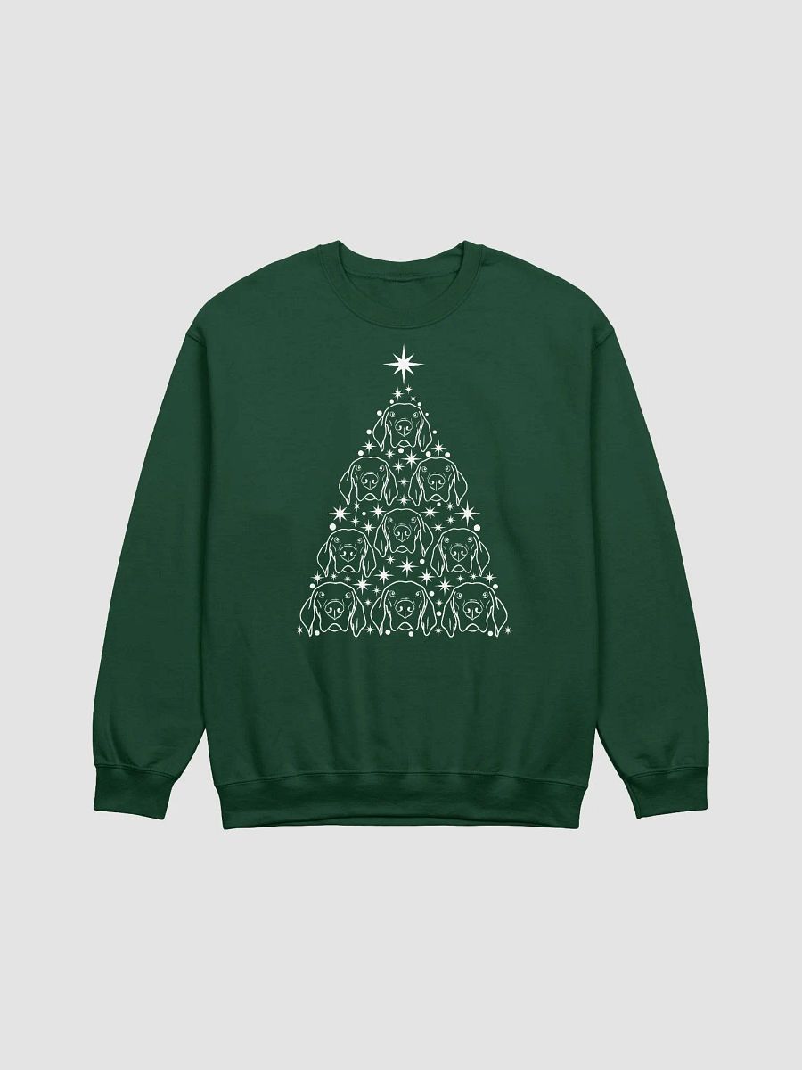 Weimaraner Christmas Tree Sweatshirt Design for Weimaraner Paw-rents product image (13)