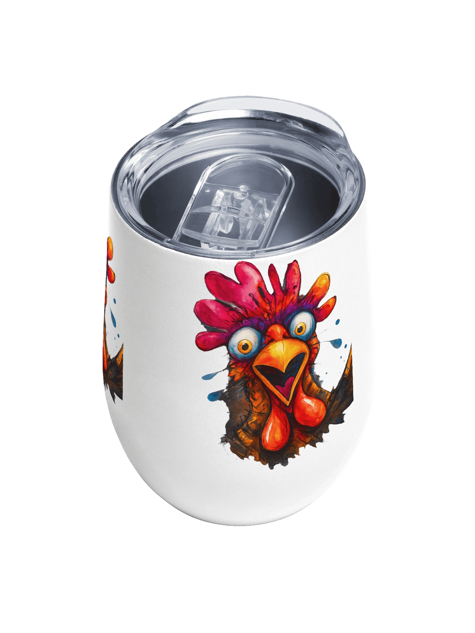 Cheery Chicken Wine Tumbler product image (4)