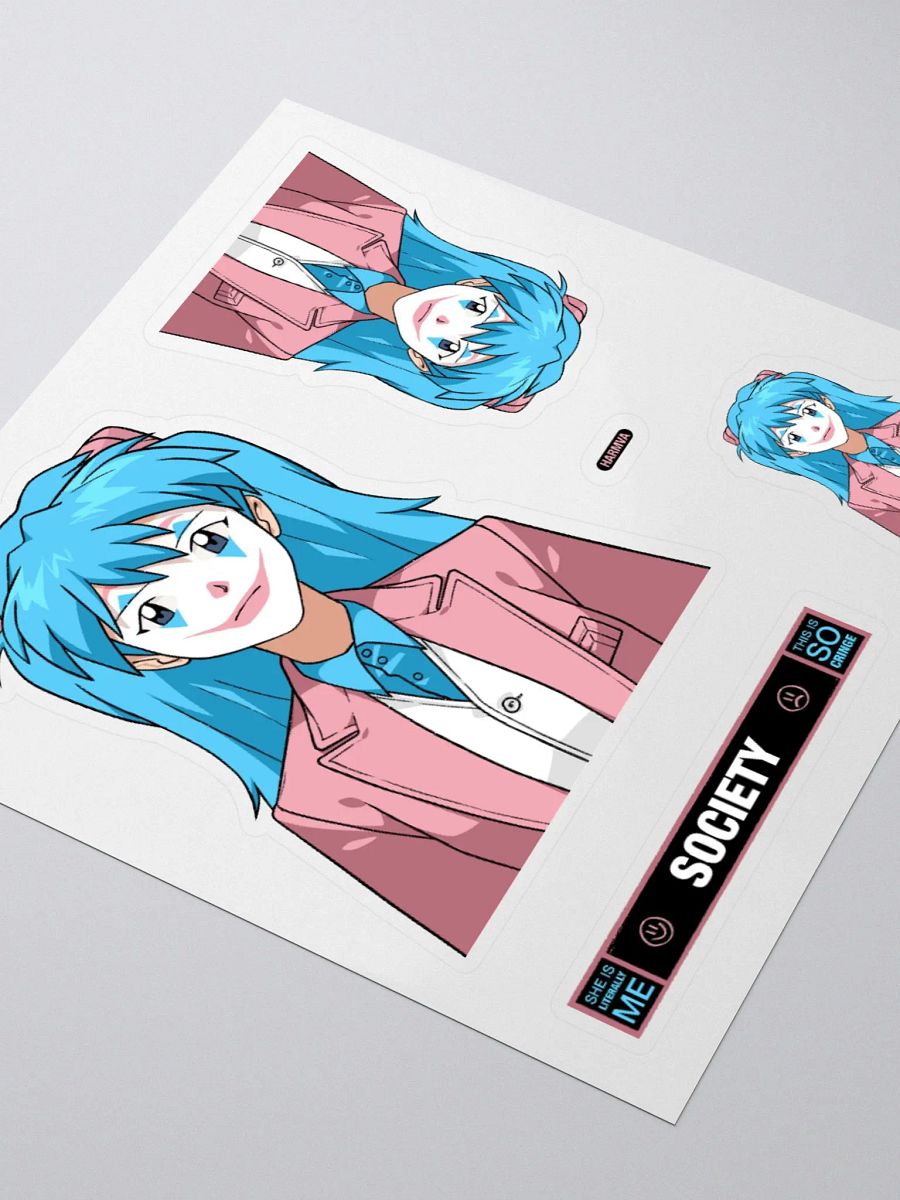 Woker Trans SOCIETY Stickers product image (3)