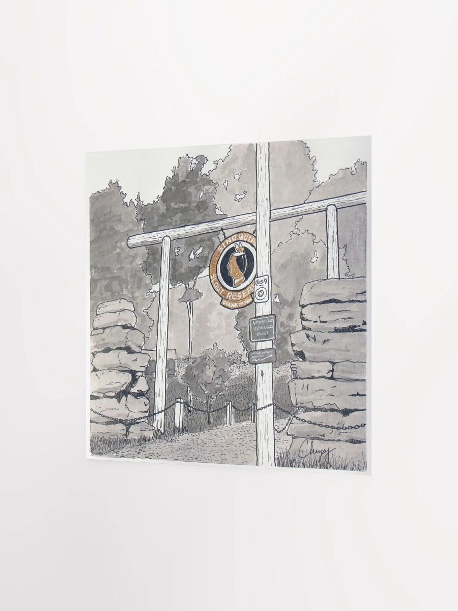 Sinoquipe Gate Print product image (2)