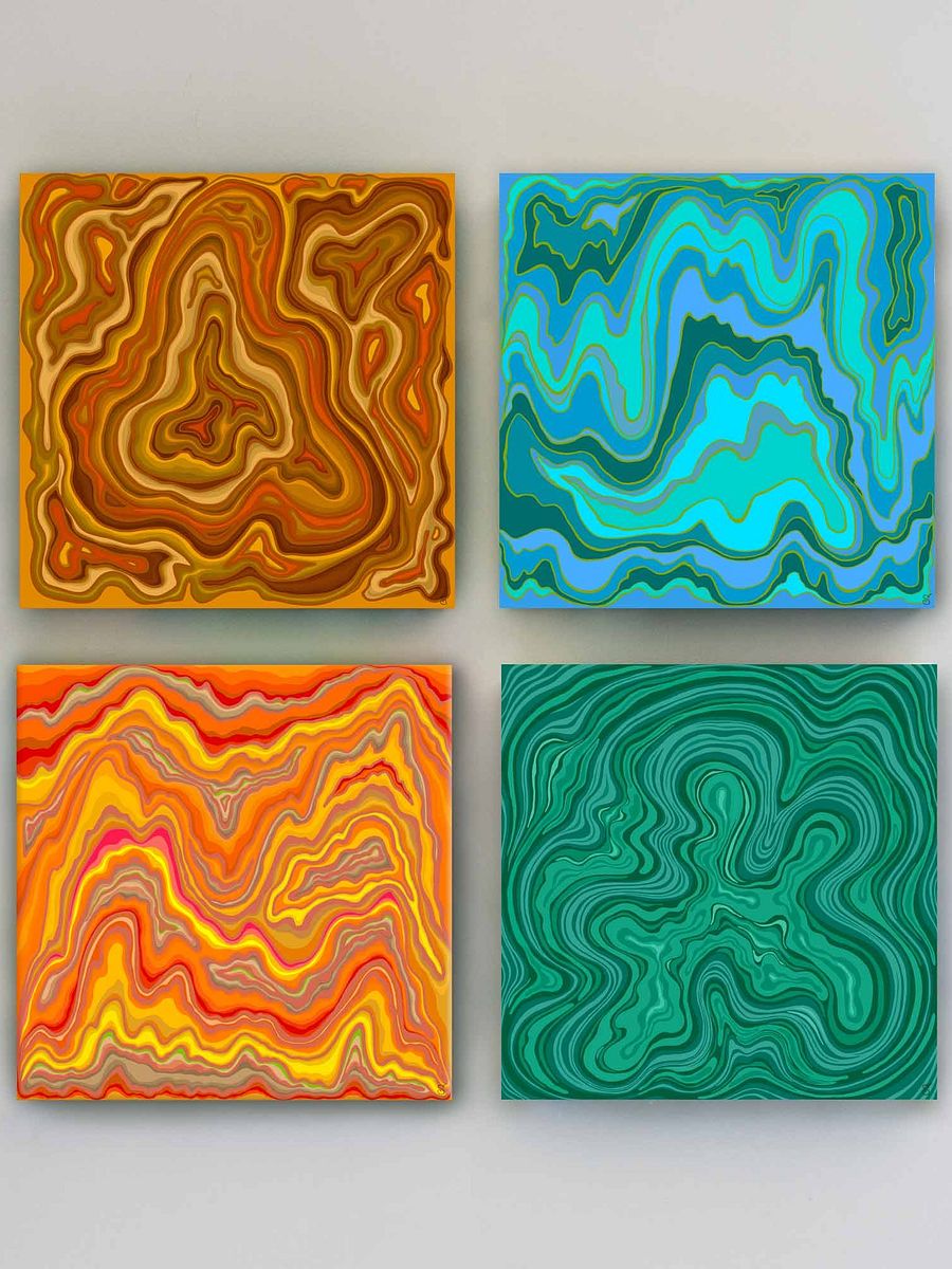Vibrant Wave Canvas product image (114)