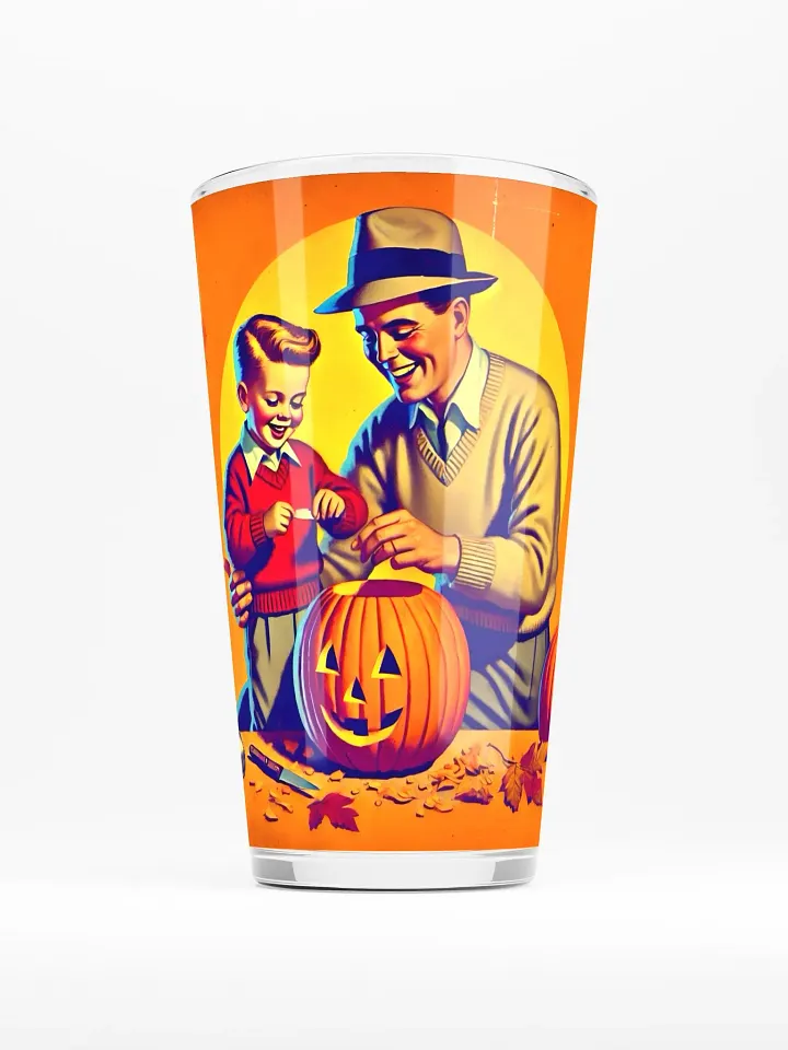 Halloween Pumpkin Carving Pint Glass product image (1)