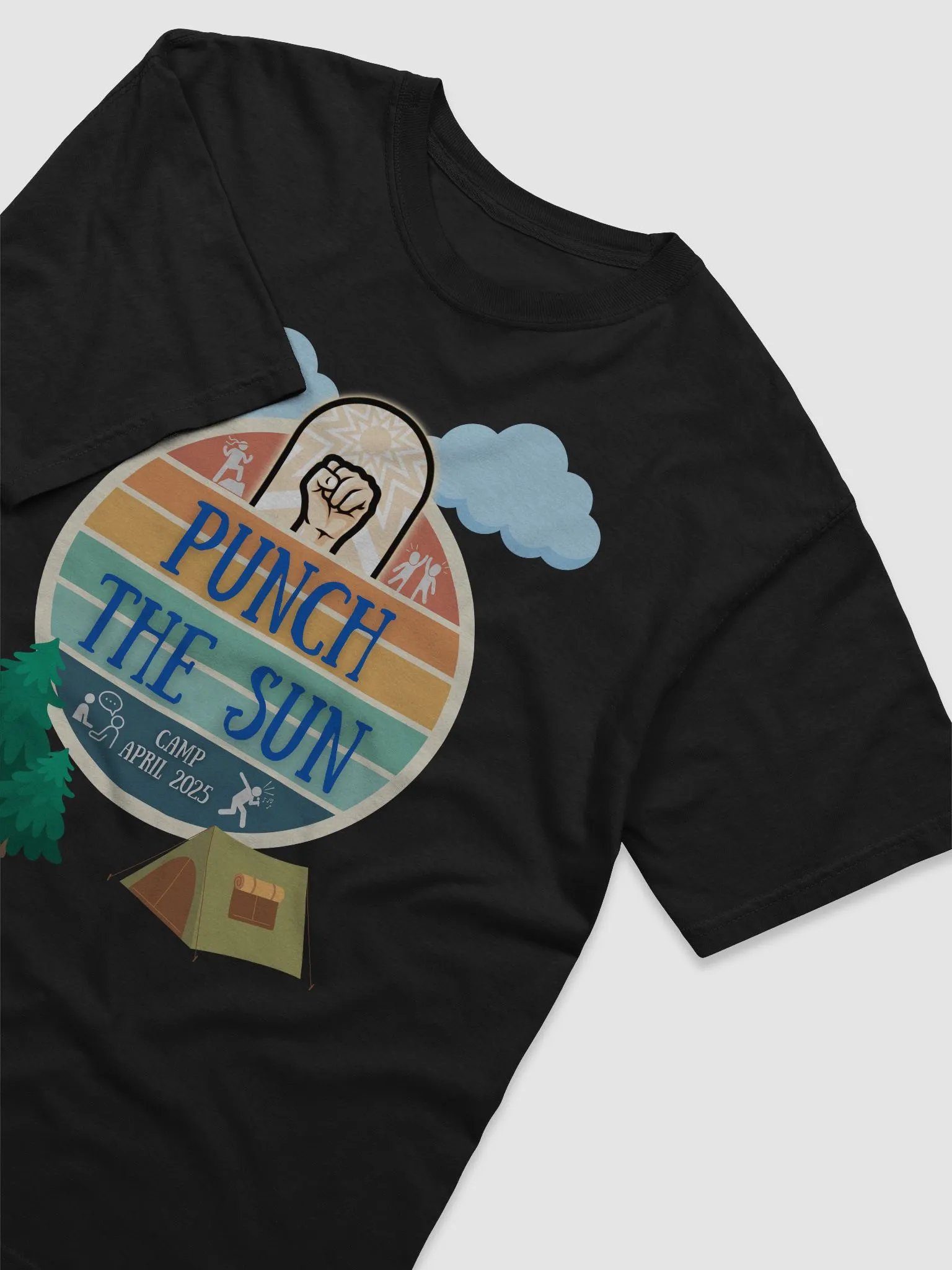 Puncht The Sun Camp 2025 - Heavyweight Tee product image (21)
