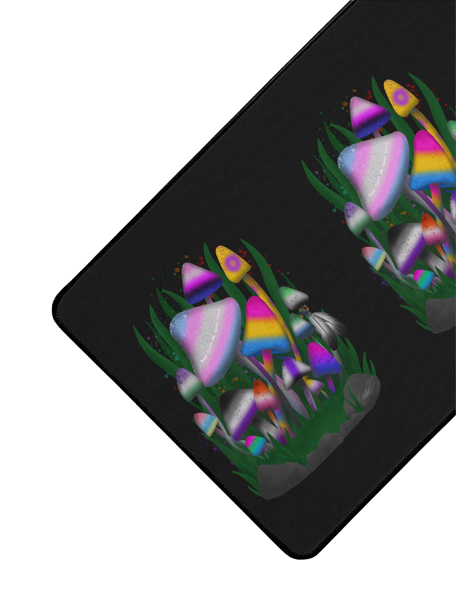 Trans Rights LGBTQIA2SP+ Large Desk Mat product image (3)