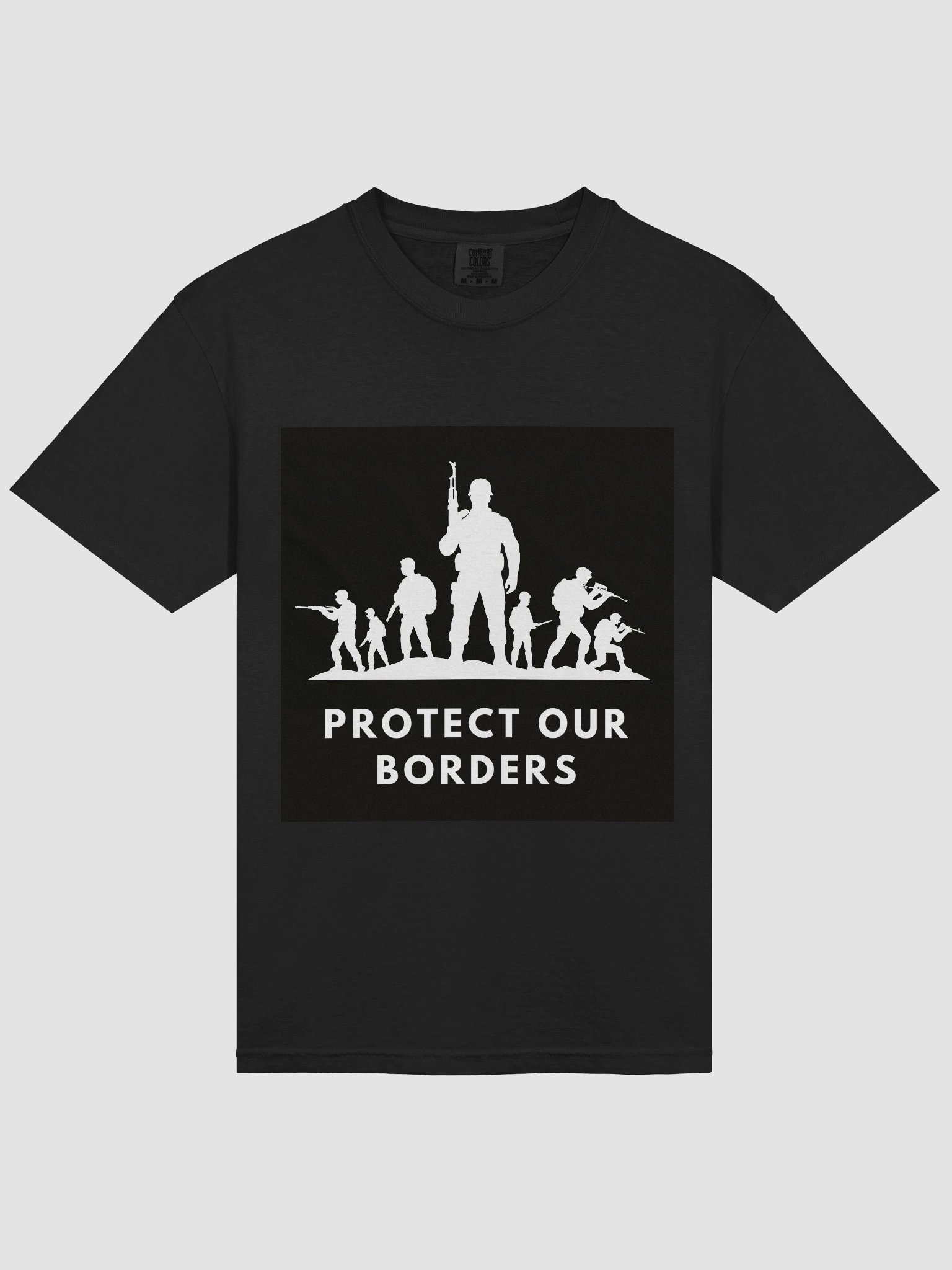Border Control T-shirt product image (35)