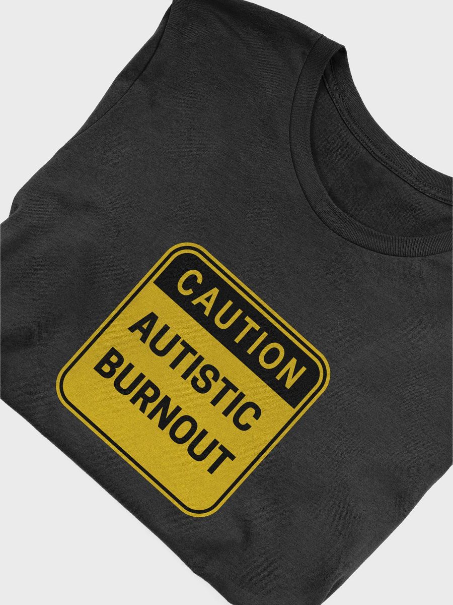 CAUTION: ASD BURNOUT supersoft tee product image (4)