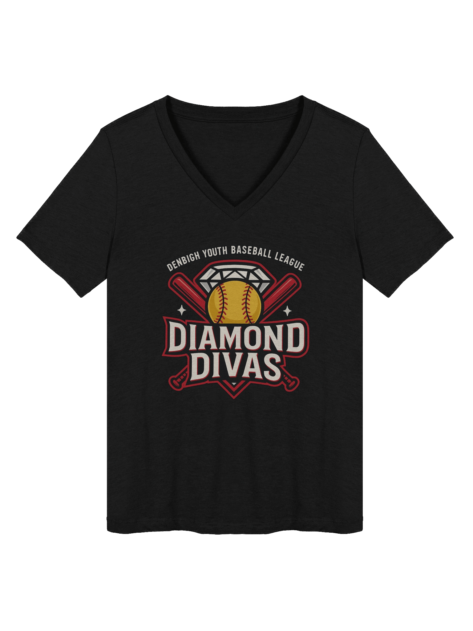 Diamond Divas - V-neck product image (1)