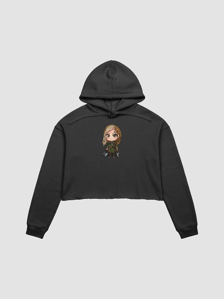 Queen Alpha Jen Character Crop Hoodie product image (1)