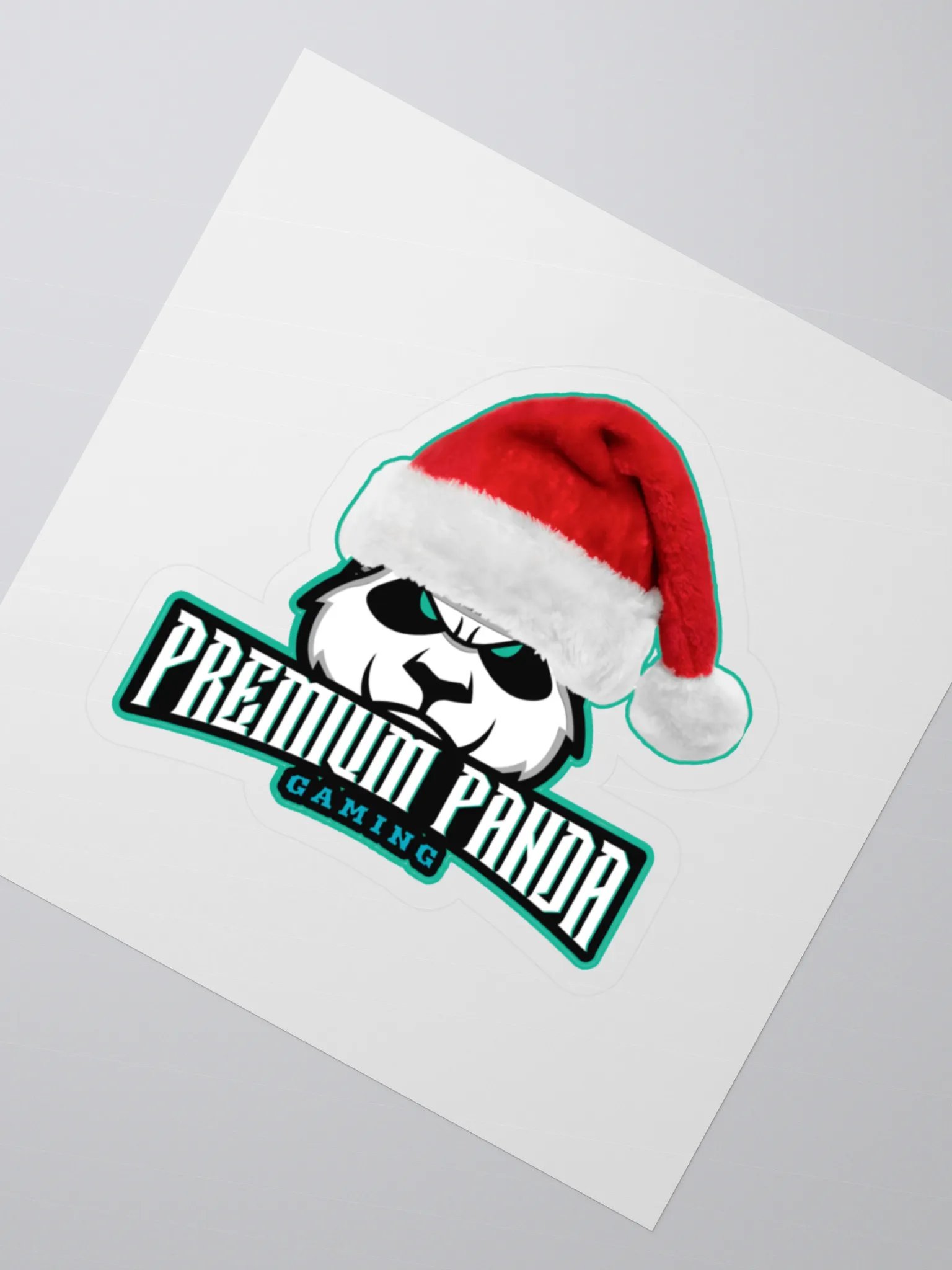 Santa Panda Kiss Cut Stickers product image (2)