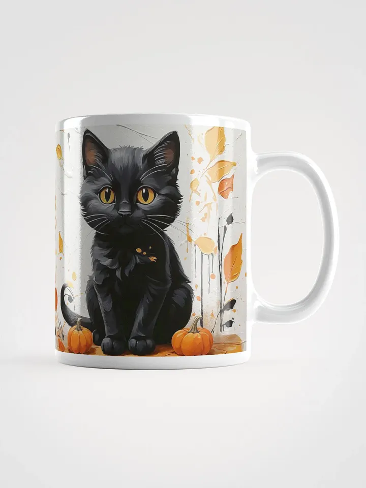 Velvet Shadow Black Cat Mug product image (1)