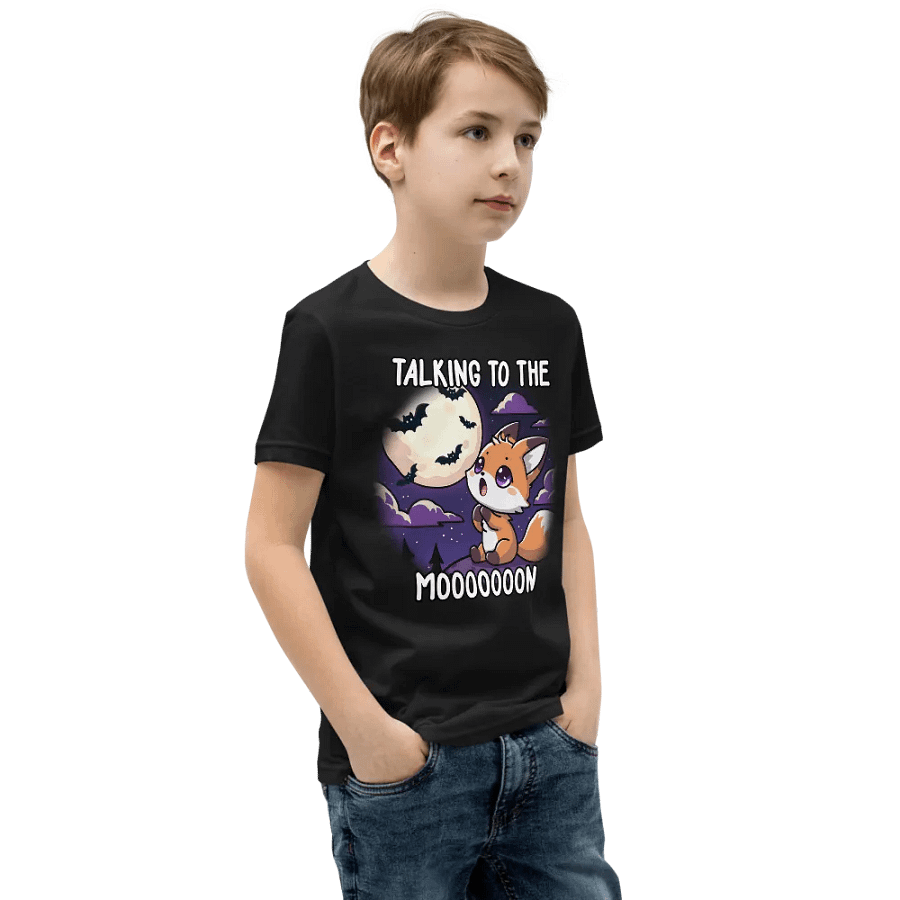 Moonlit Fox Youth T-Shirt product image (3)