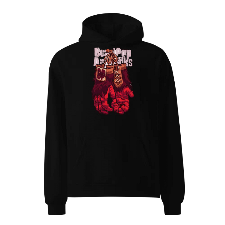 Clawed Crimson Gloves Oversized Hoodie product image (1)