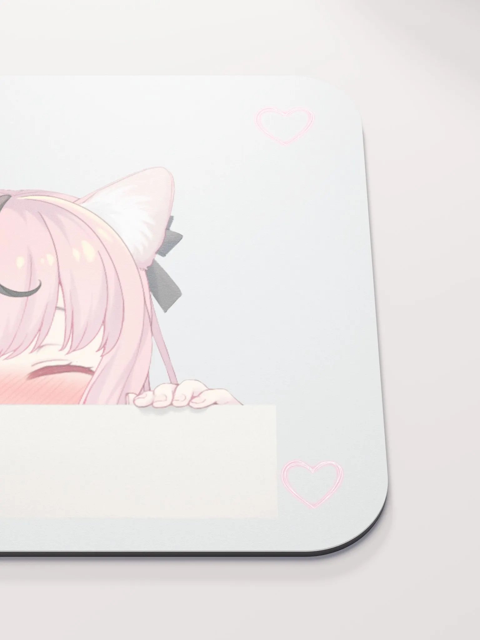 Lil peeking n Blushing Mouse Pad product image (5)