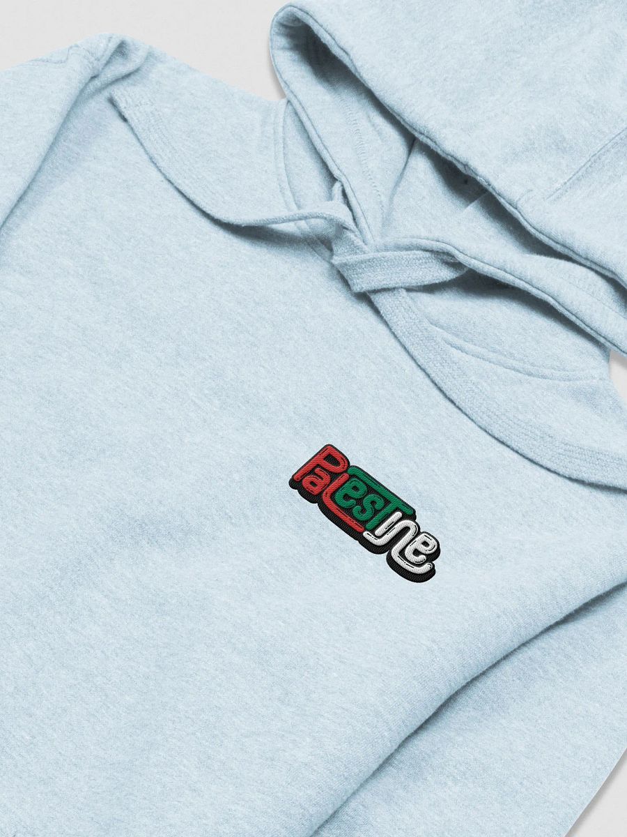 Palestine Embroidered Minimalist Hoodie product image (2)