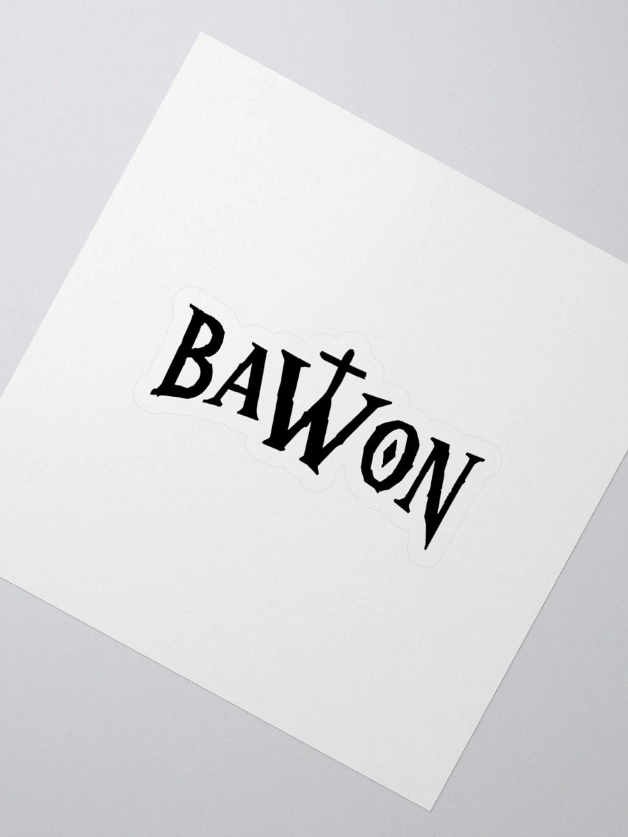 BAWON Cross Kiss Cut Stickers product image (2)