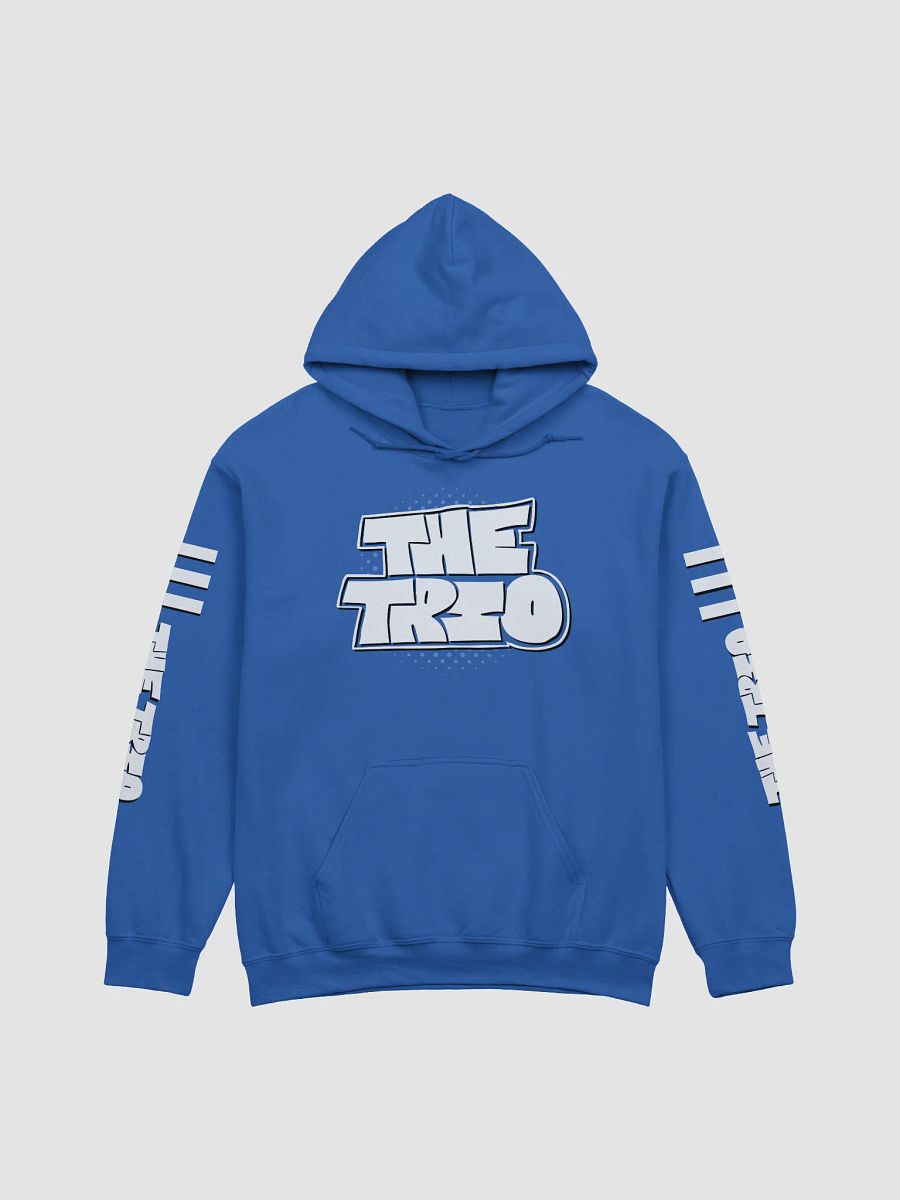 The Trio White Logo Hoodie product image (1)