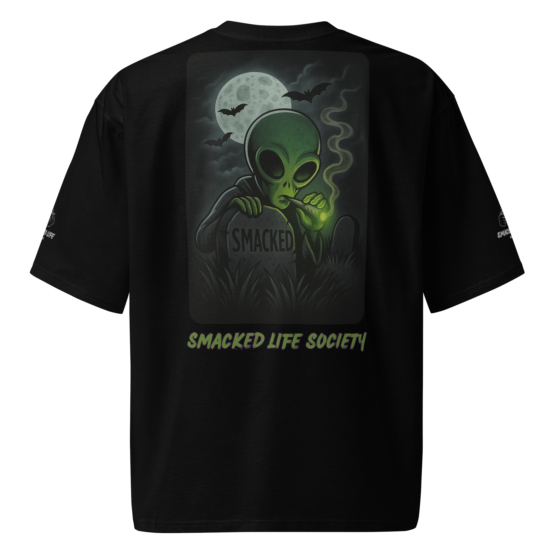Graveyard Smacked – Alien Glow Unisex T-Shirt product image (3)