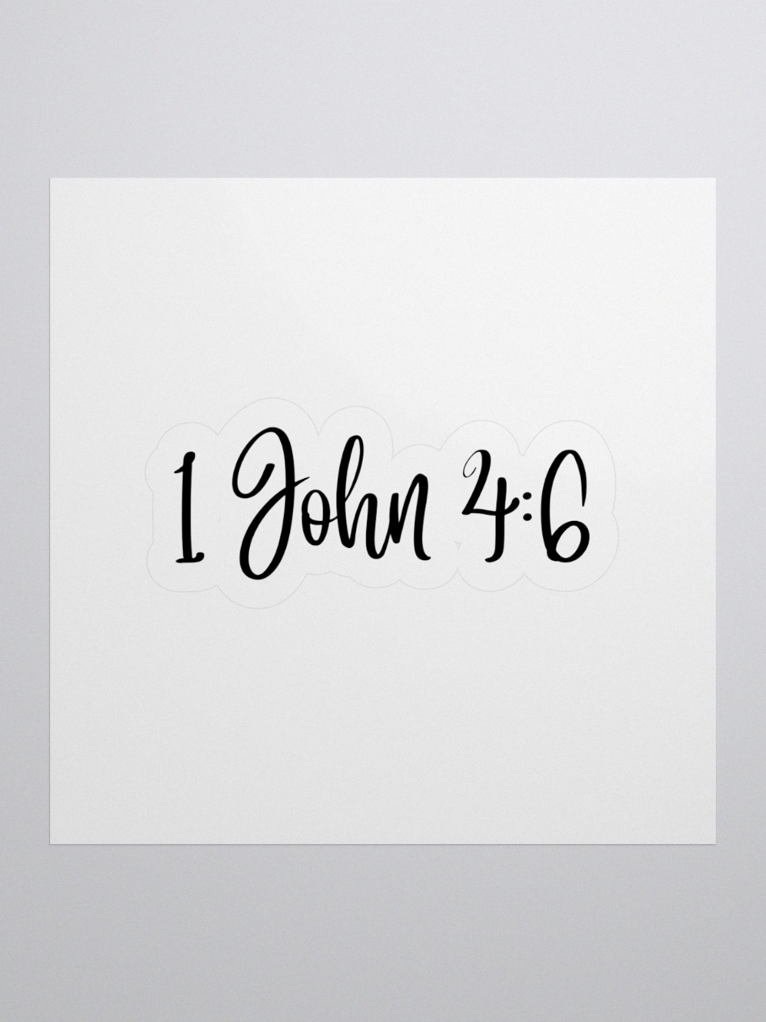 1 John 4:6 product image (1)