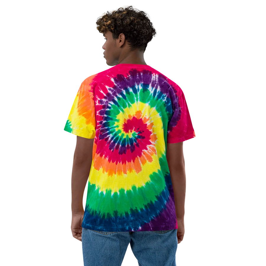 Love is Love - Rainbow Tie-Dye Oversized Tee product image (4)