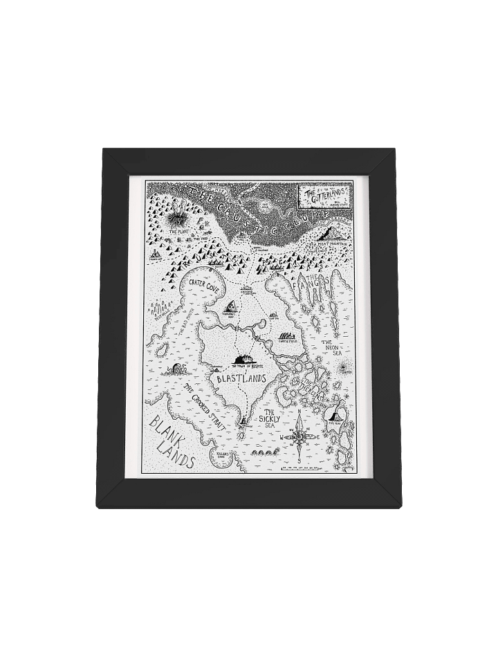 The Gutterlands Map product image (1)