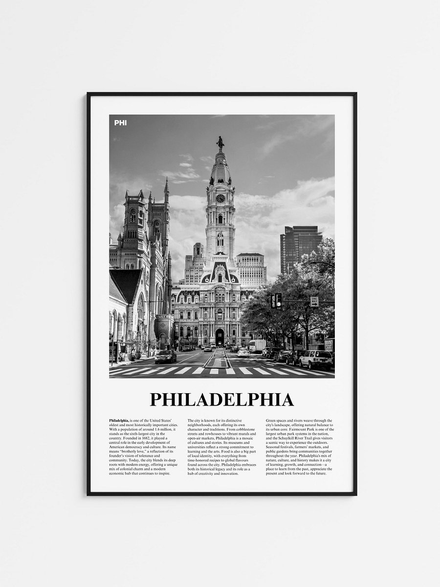 Philadelphia 03 Newspaper Poster product image (1)