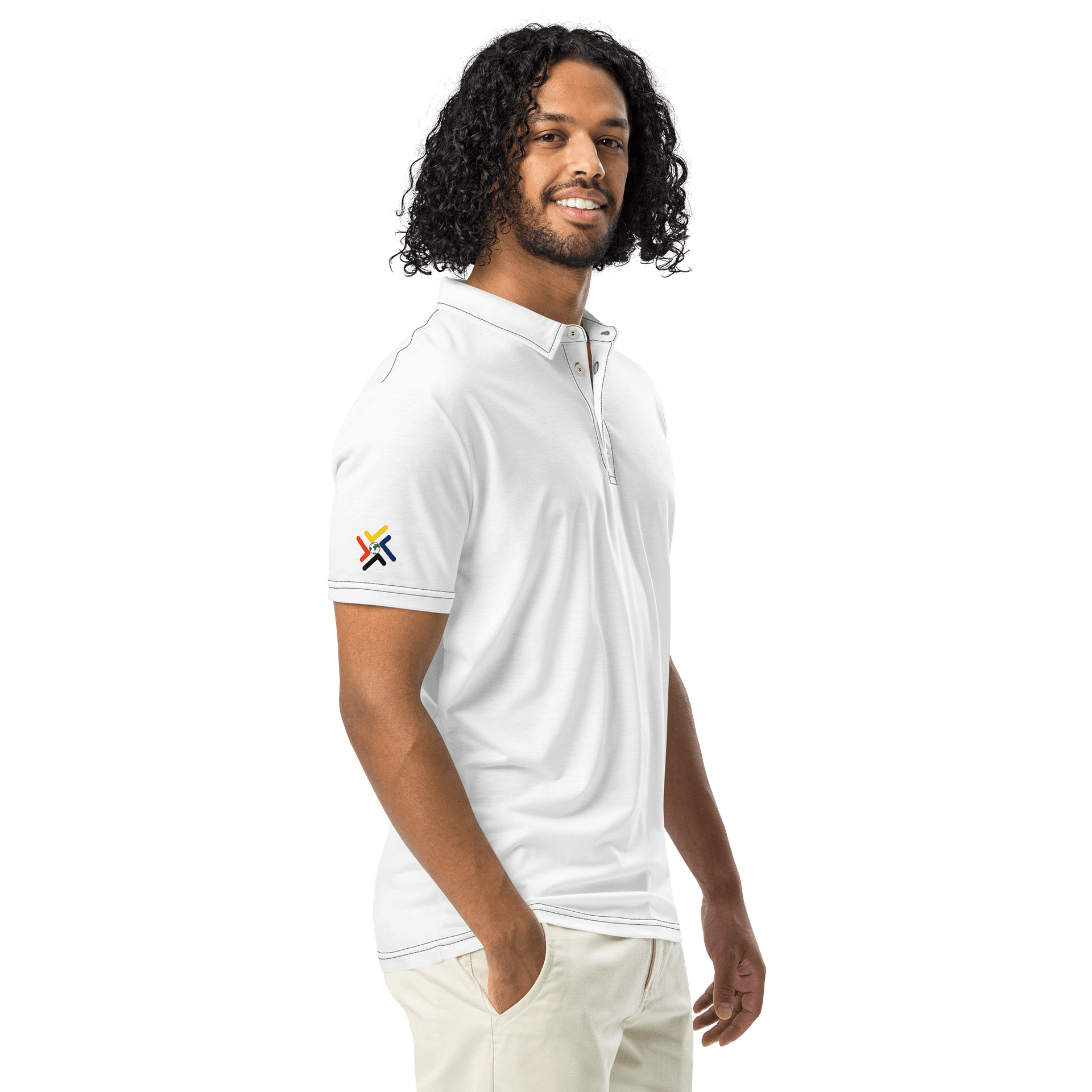 Global Fusion Men's Slim Polo Shirt product image (2)