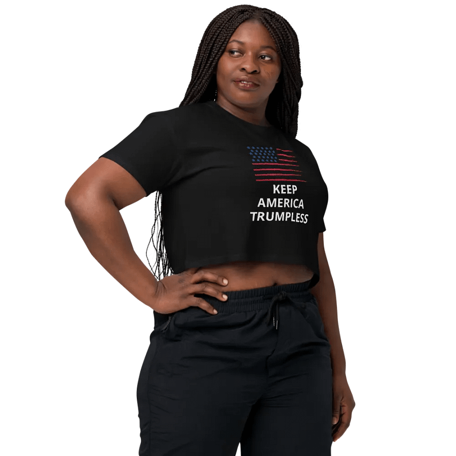Pris-Keep America Trumpless -AS Colour Women's Premium Crop Top product image (8)