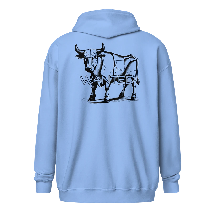 Bull Wanted Cubist zipper front hoodie product image (1)