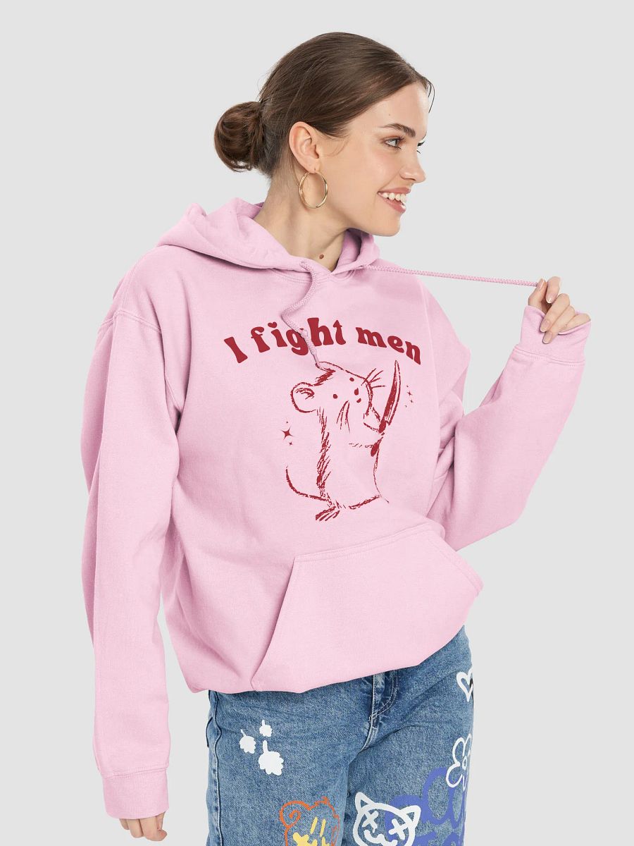 I fight men Hoodie product image (41)
