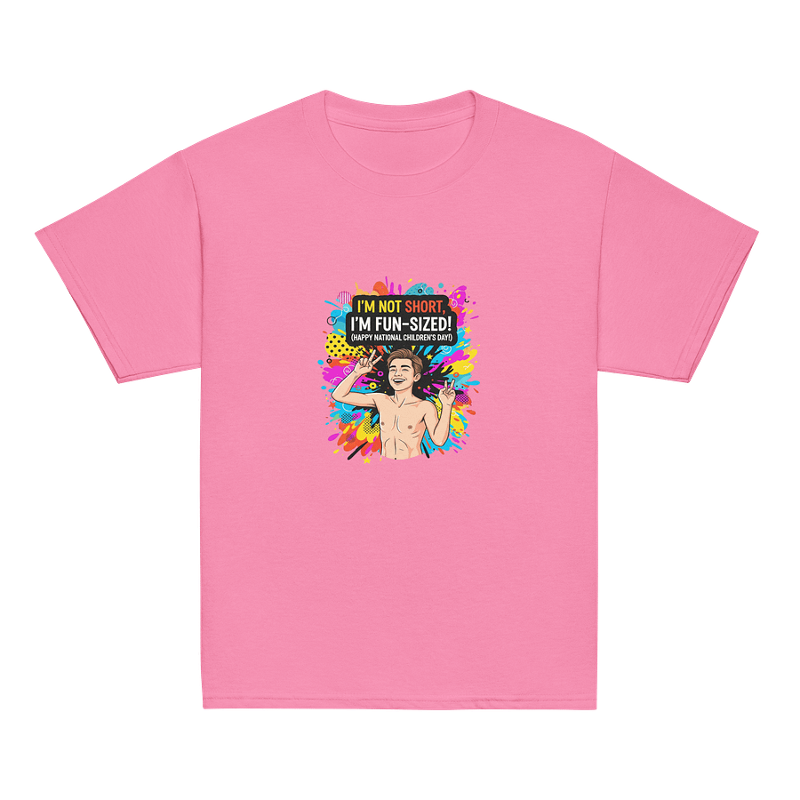 I'm Not Short - Eco-Friendly Kids' Classic Tee product image (24)