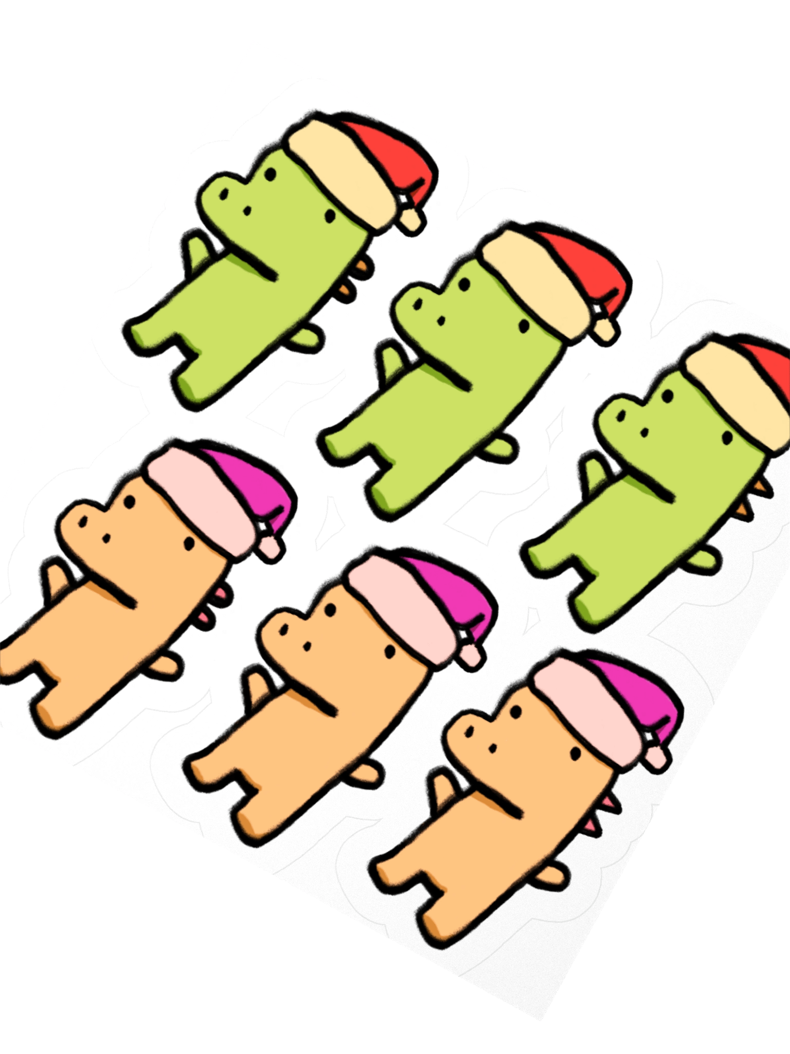 Chistmas Time Awkward Dino Crew product image (5)