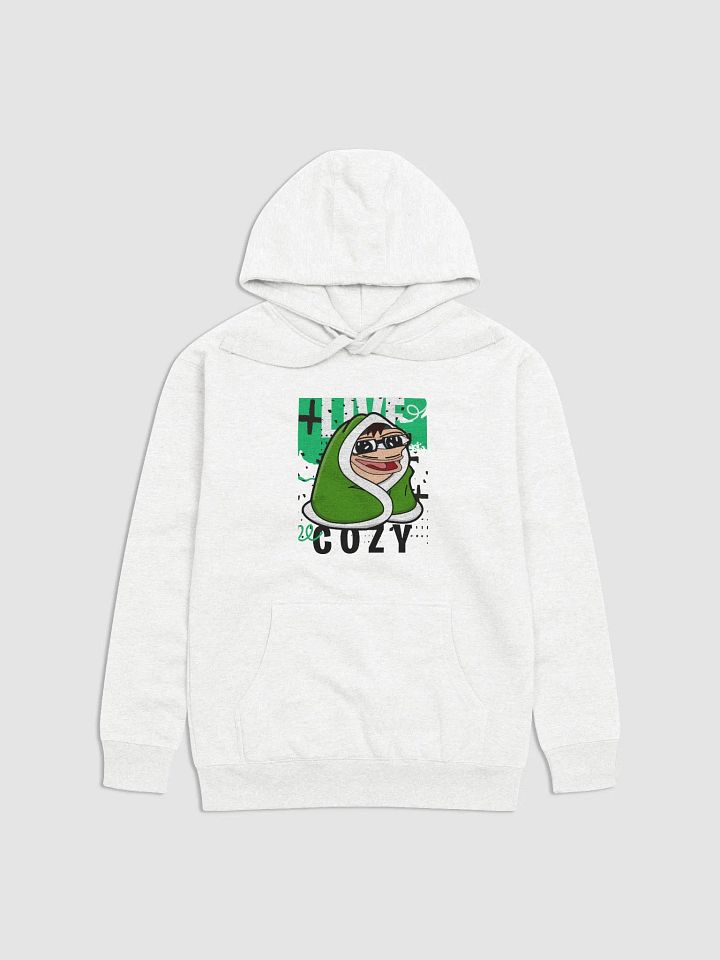 Live Cozy Hoodie (White Edition) product image (1)