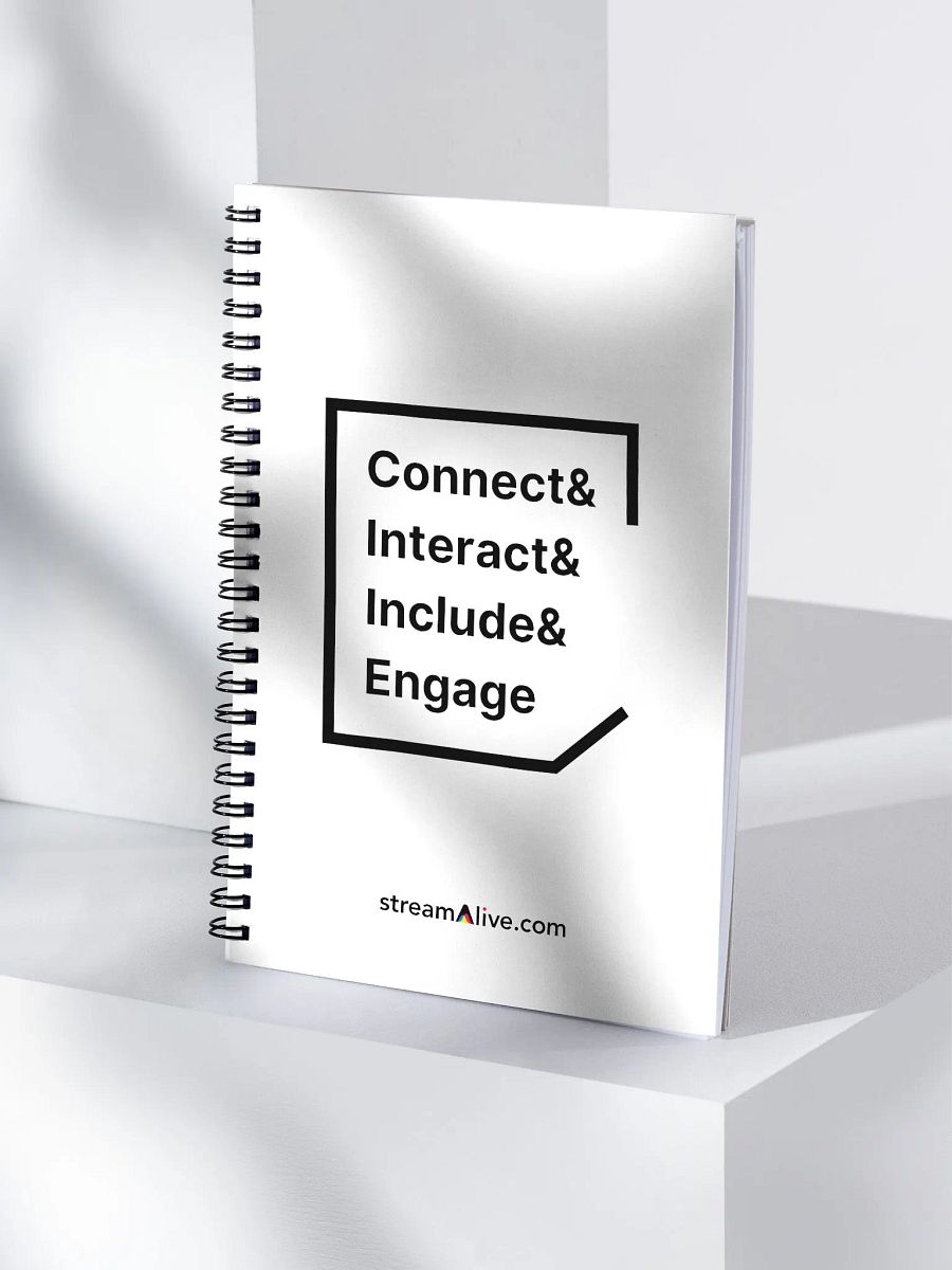 StreamAlive Spiral Notebooks product image (4)