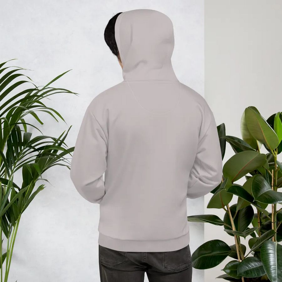 Plain Gray True Summer Unisex Recycled Polyester Heavyweight Premium Hoodie by Treasure Pie product image (11)
