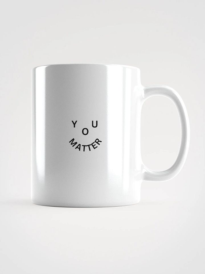 You Matter : - ) White Mug - Mini Design product image (1)