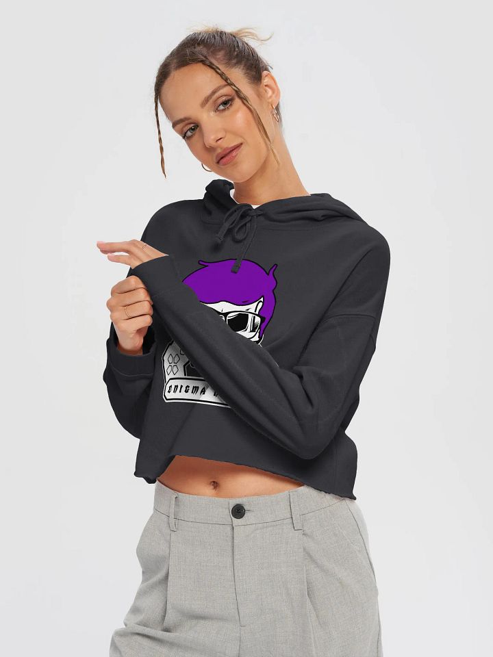 Enigma Nation Independent Trading Co. Women’s Lightweight Cropped Hoodie product image (1)