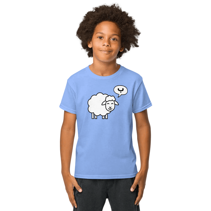Sheep Says Ba Arabic Kids Graphic Tee product image (7)