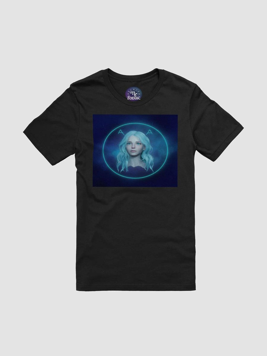 Aquarius Zodiac Unisex Supersoft T-Shirt with Ethereal Design product image (3)