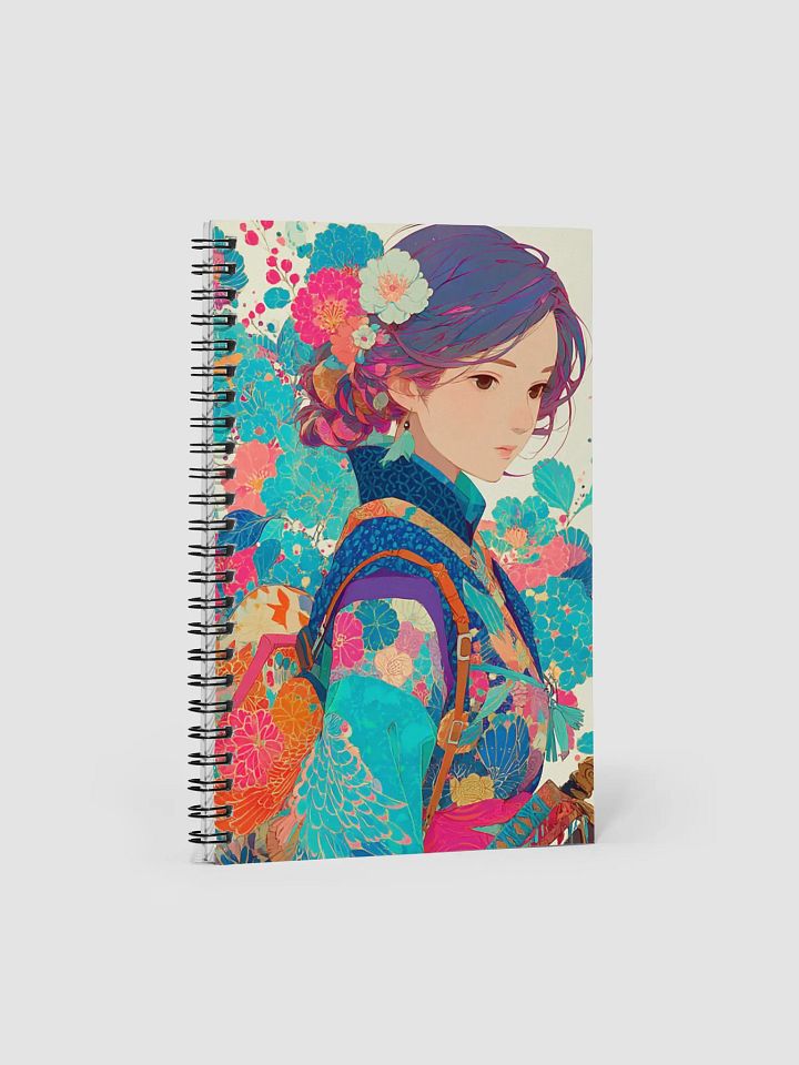 Floral Warrior Spiral Notebook product image (1)