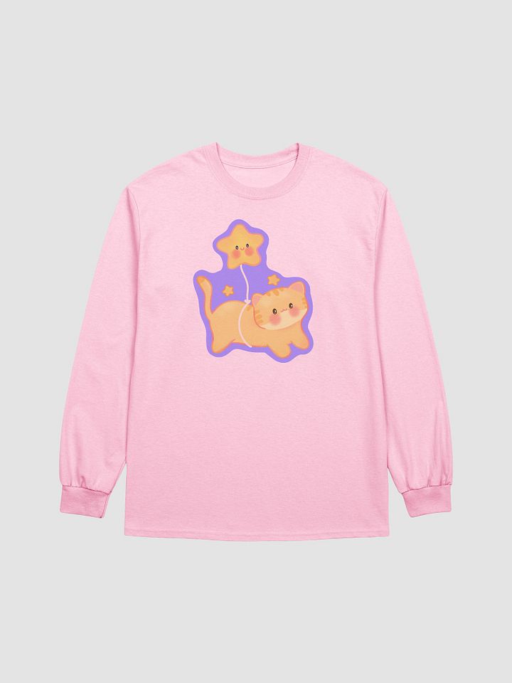 Starry Cat Adventure Long Sleeve Tee product image (1)