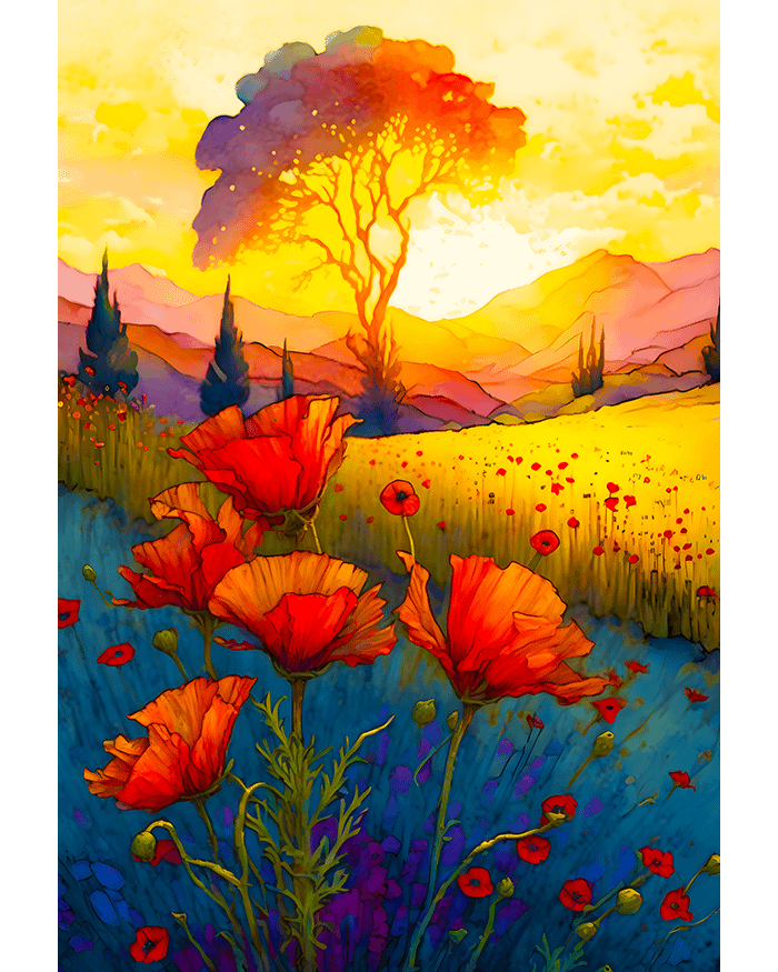 Poppy Field Poster product image (1)