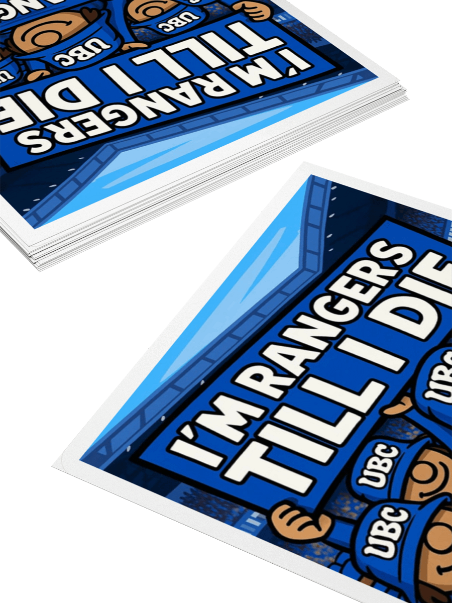 UBC "Rangers T.I.D" Sticker product image (4)