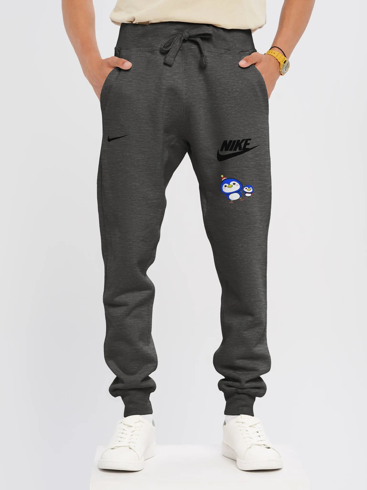 Swoosh Symbol Black Joggers product image (3)